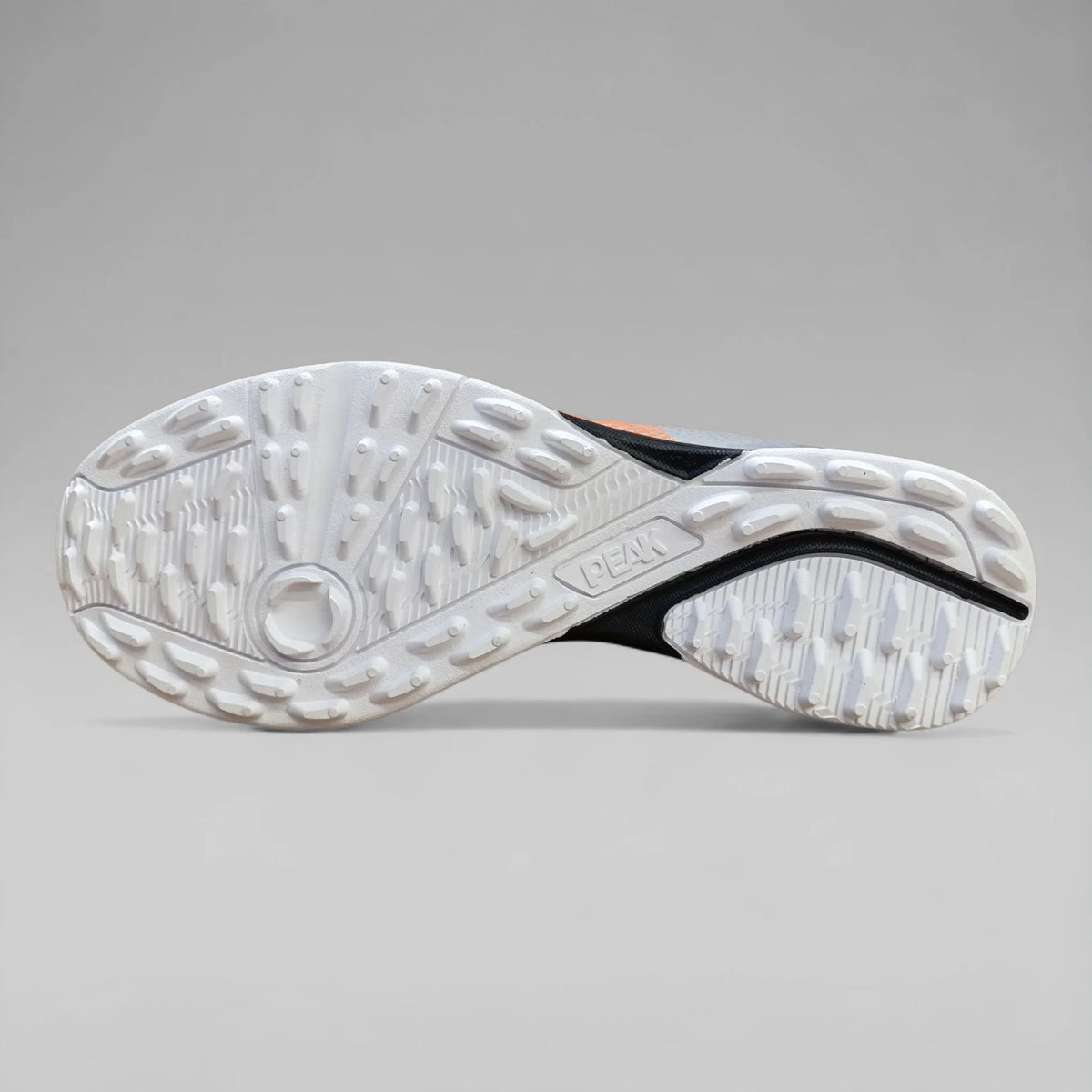 Peak Kids Soccer Shoes Turf Velcro Silver EK3157F