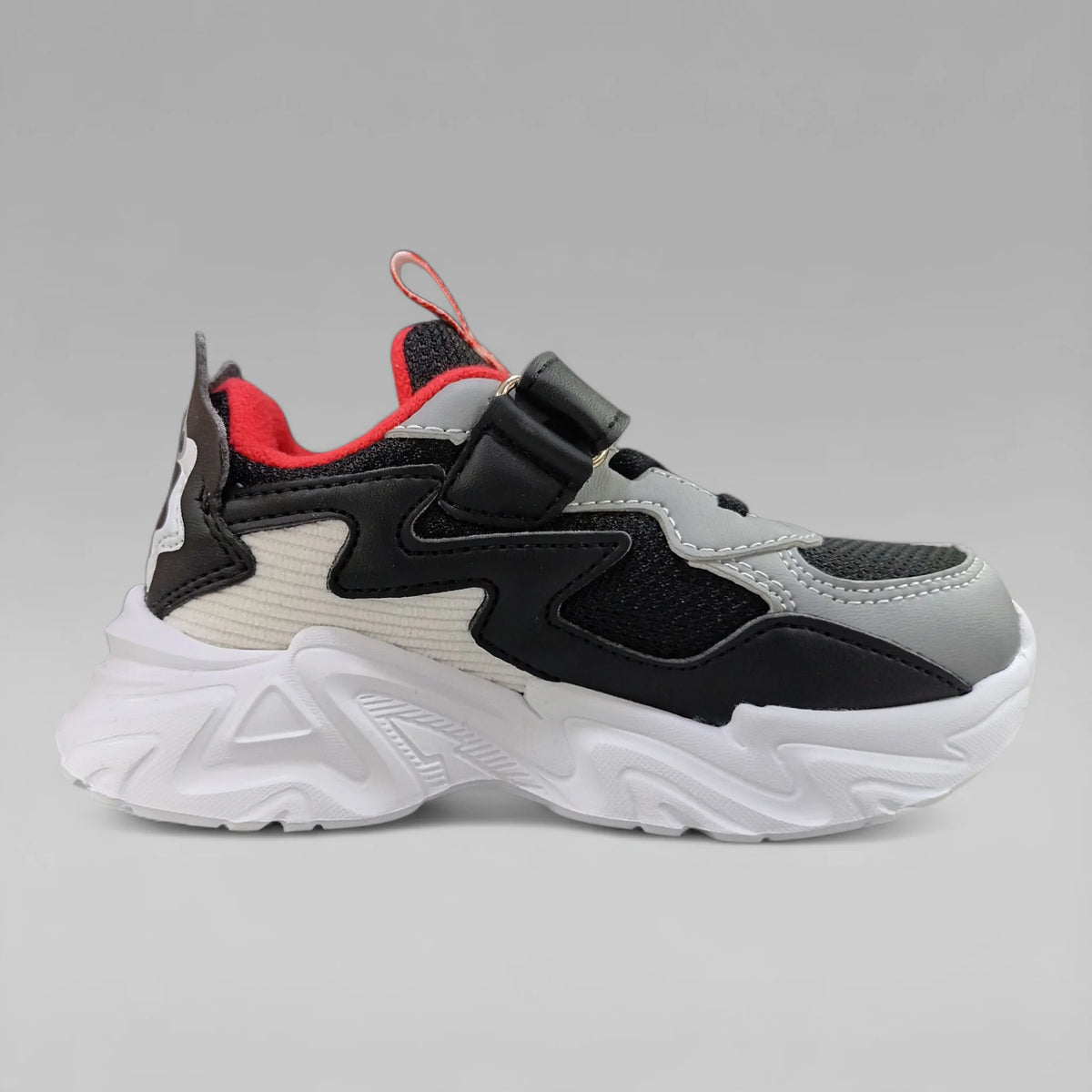 Peak Boys Casual Shoes Black Silver Gray EK3480E