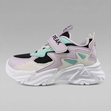 Peak Girls Casual Shoes Black Lite Purple EK3480E