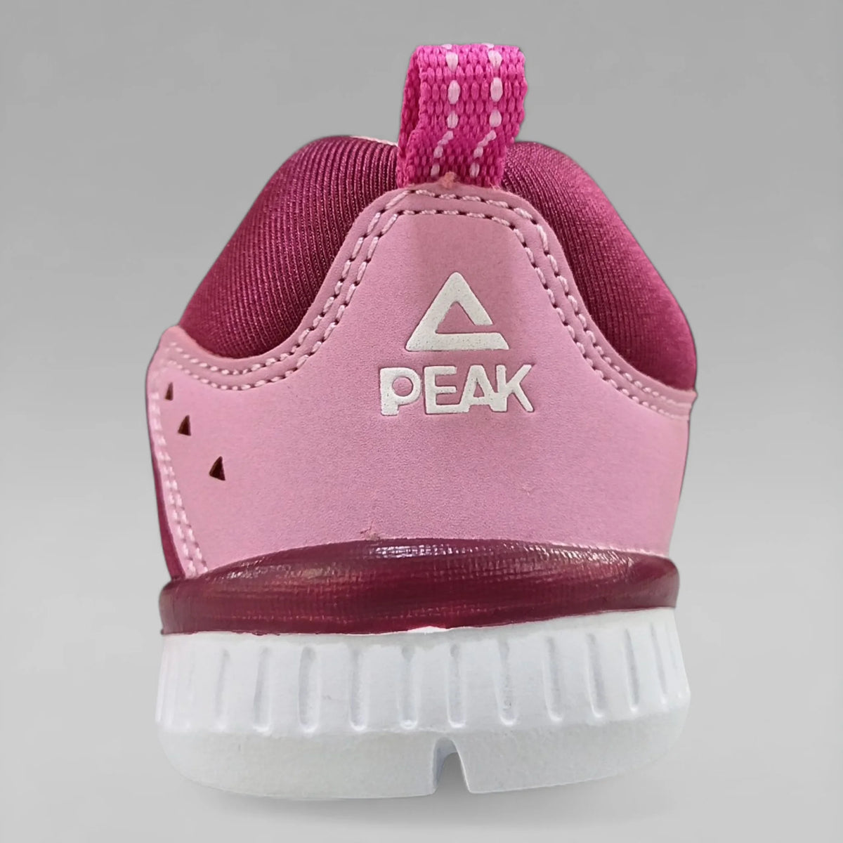 Peak Girls Casual Shoes Slip On Fuchsia Pink EW7300H
