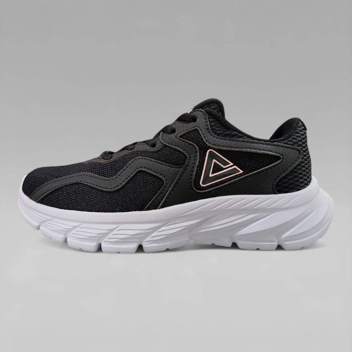Peak Women Running Shoes P-Motive Black White E231058H