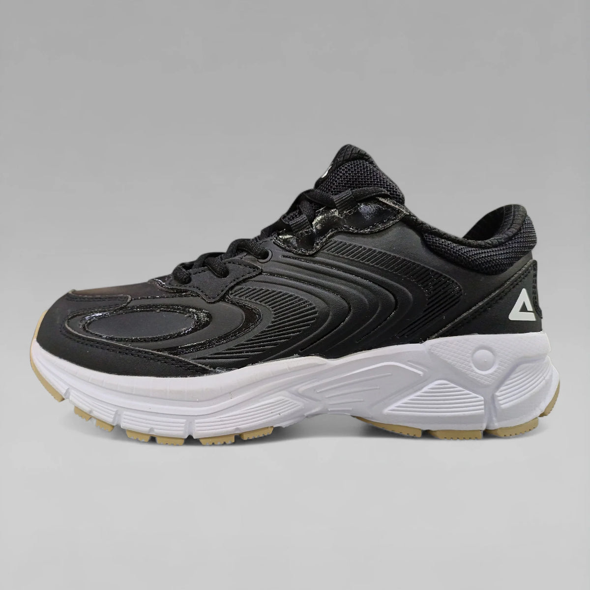 Peak Women Running Shoes Black White EW224008H