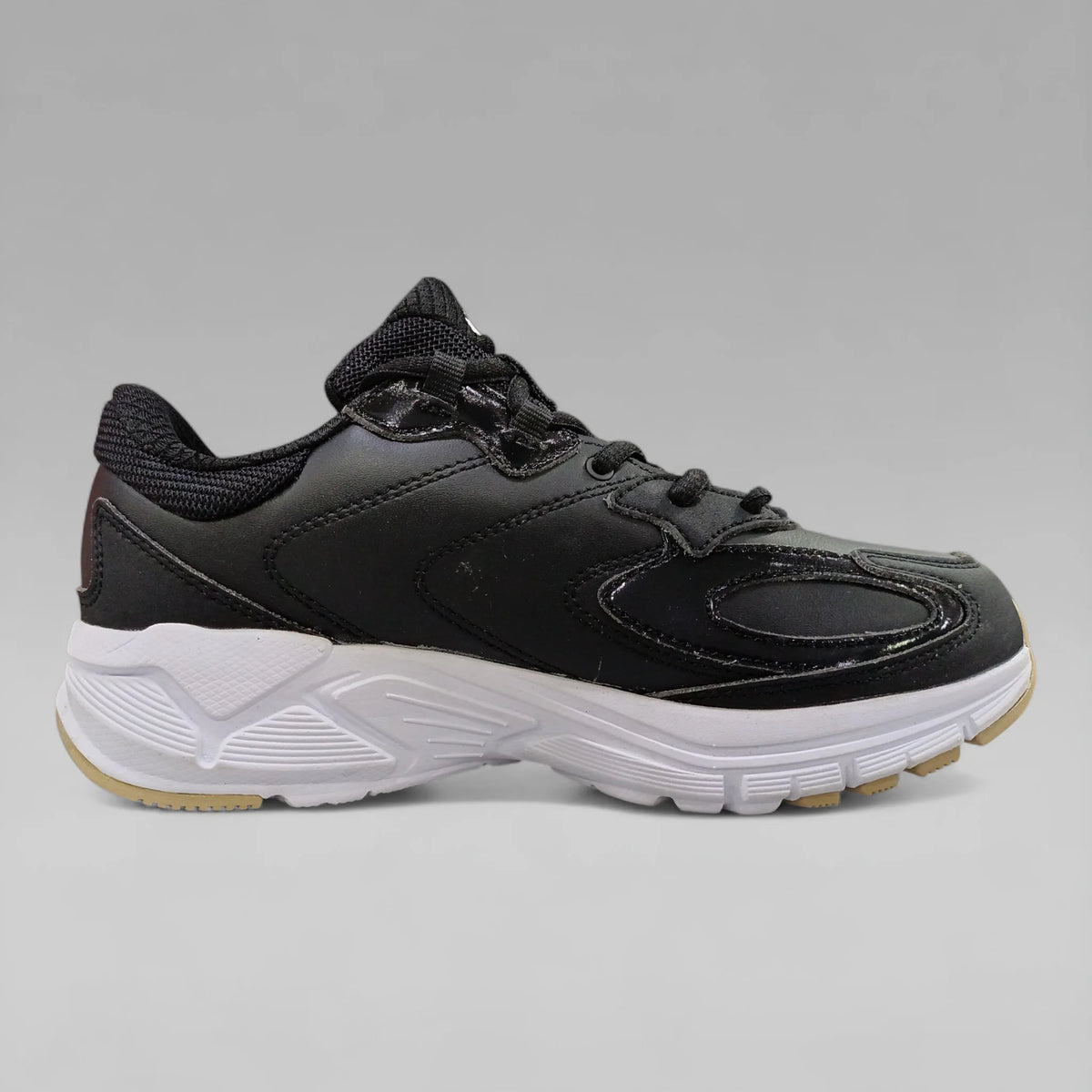 Peak Women Running Shoes Black White EW224008H