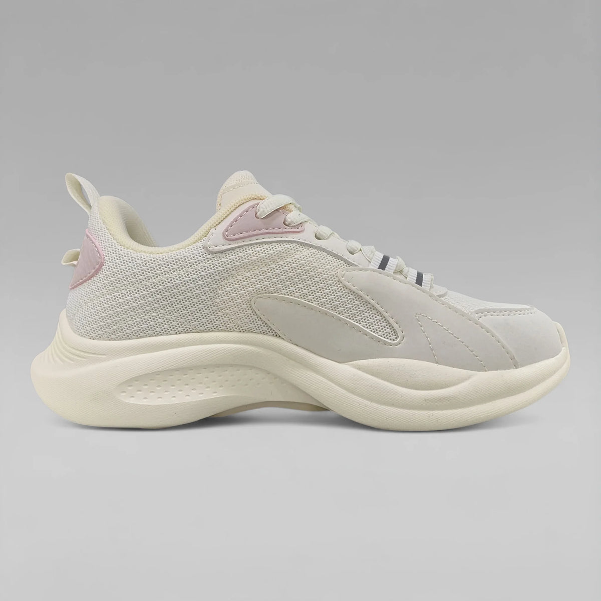 Peak Women Walking Shoes P-Pads Beige E231548J