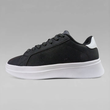 Peak Women Casual Shoes Black White E83012B