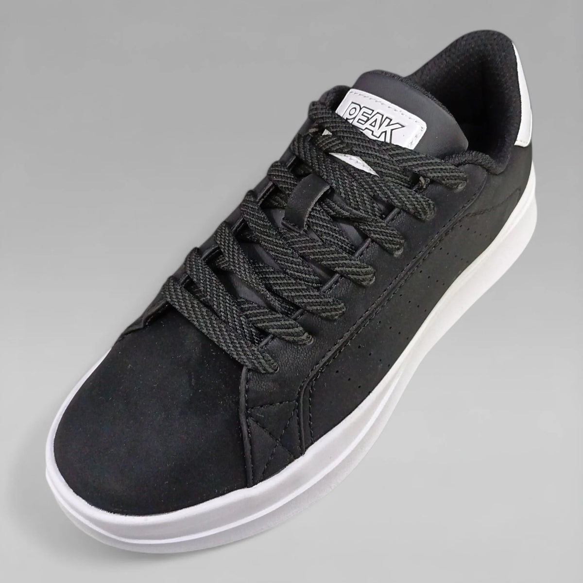 Peak Women Casual Shoes Black White E83012B