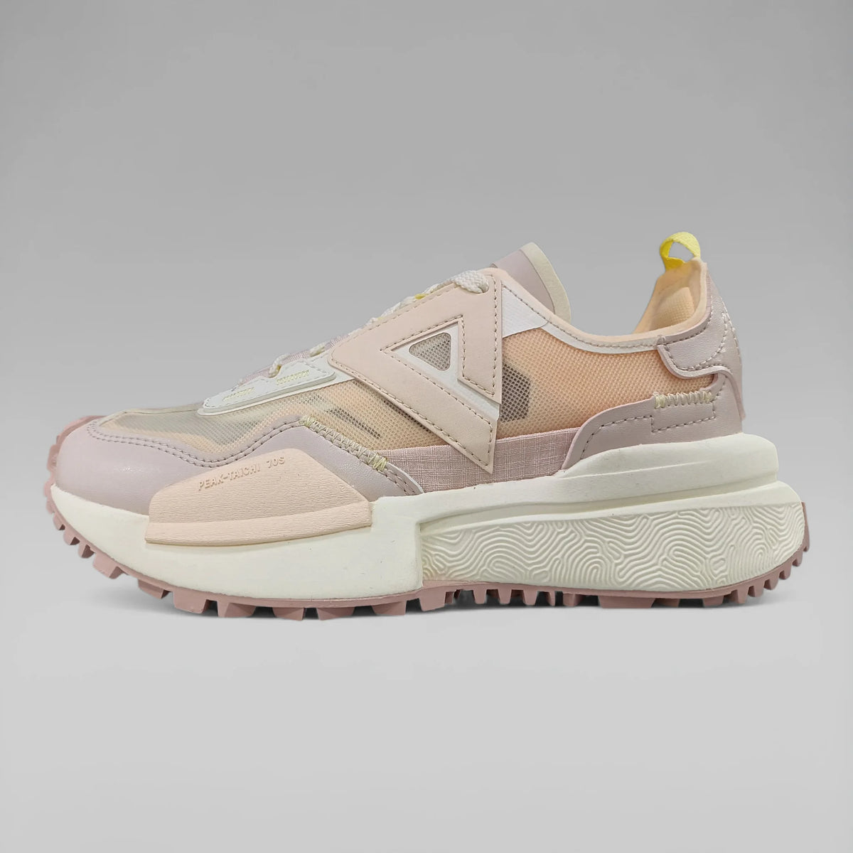 Peak Women Casual Shoes Taichi Camel Grey ET32488E