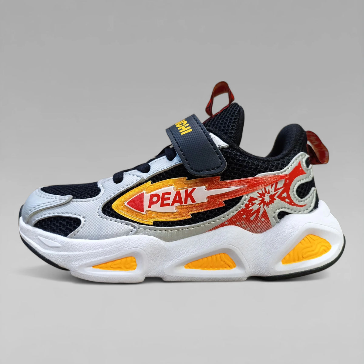 Peak Boys Casual Shoes Taichi Black Silver EKT3119E