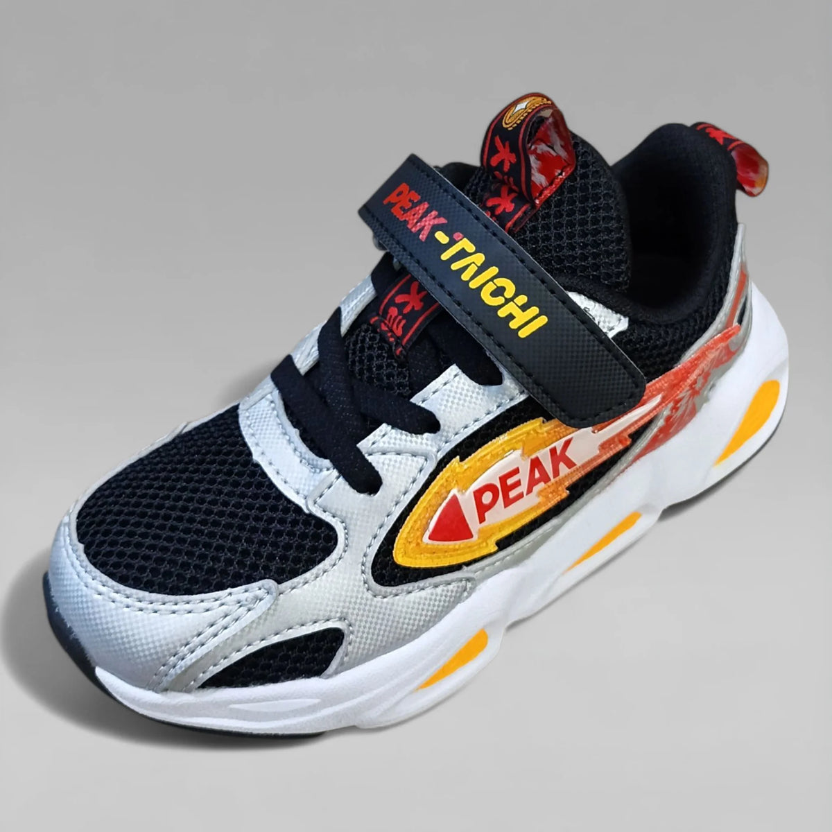 Peak Boys Casual Shoes Taichi Black Silver EKT3119E