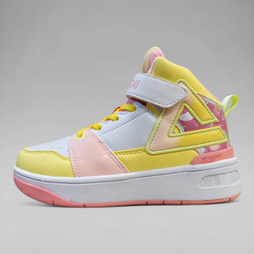 Peak Girls Casual Shoes Taichi White Pink EKT2428B
