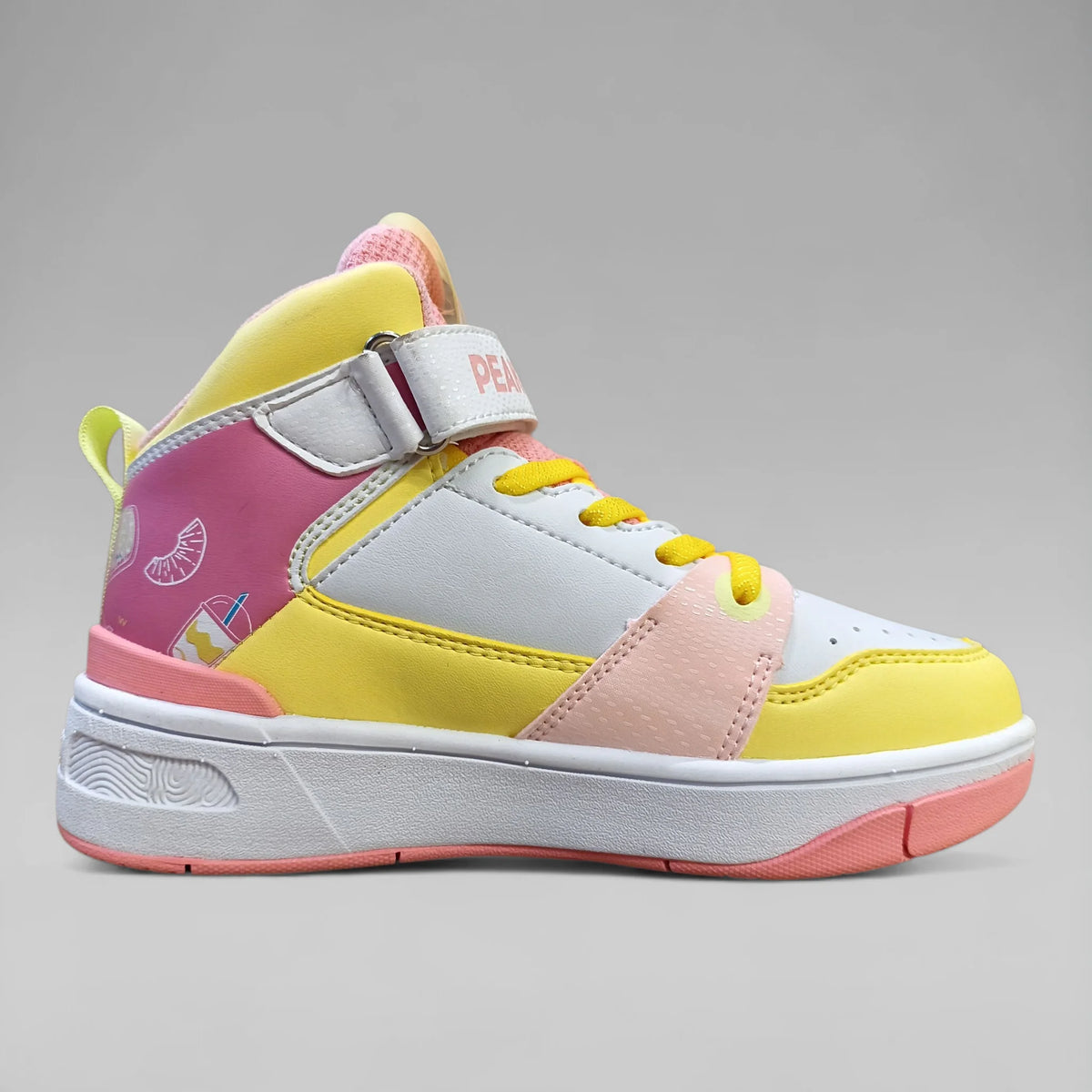 Peak Girls Casual Shoes Taichi White Pink EKT2428B