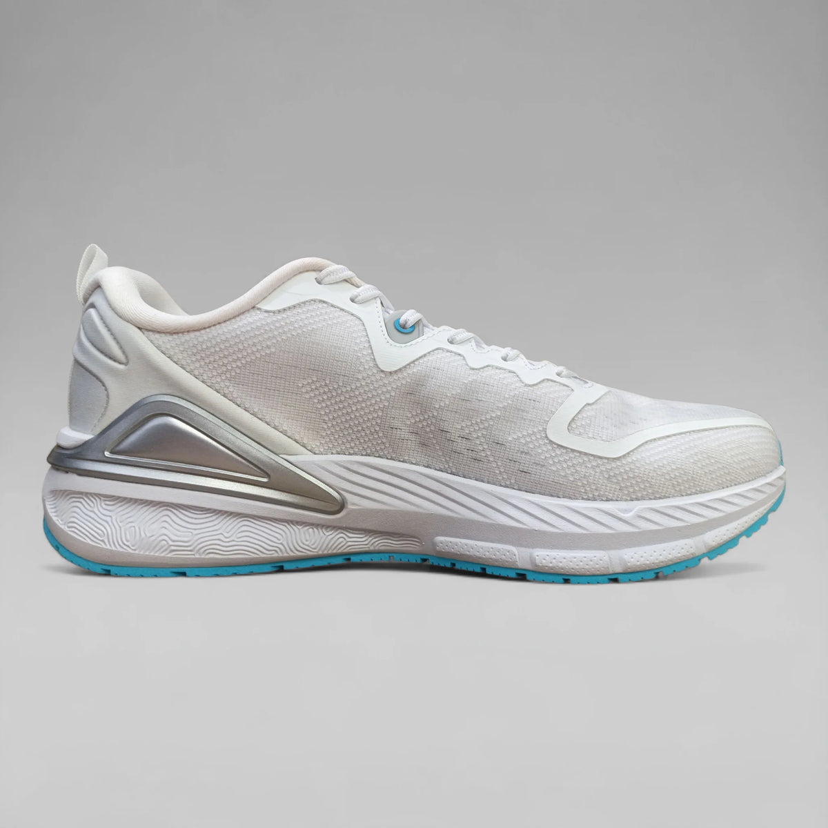 Peak Men Running Shoes Taichi White Blue ET31601H