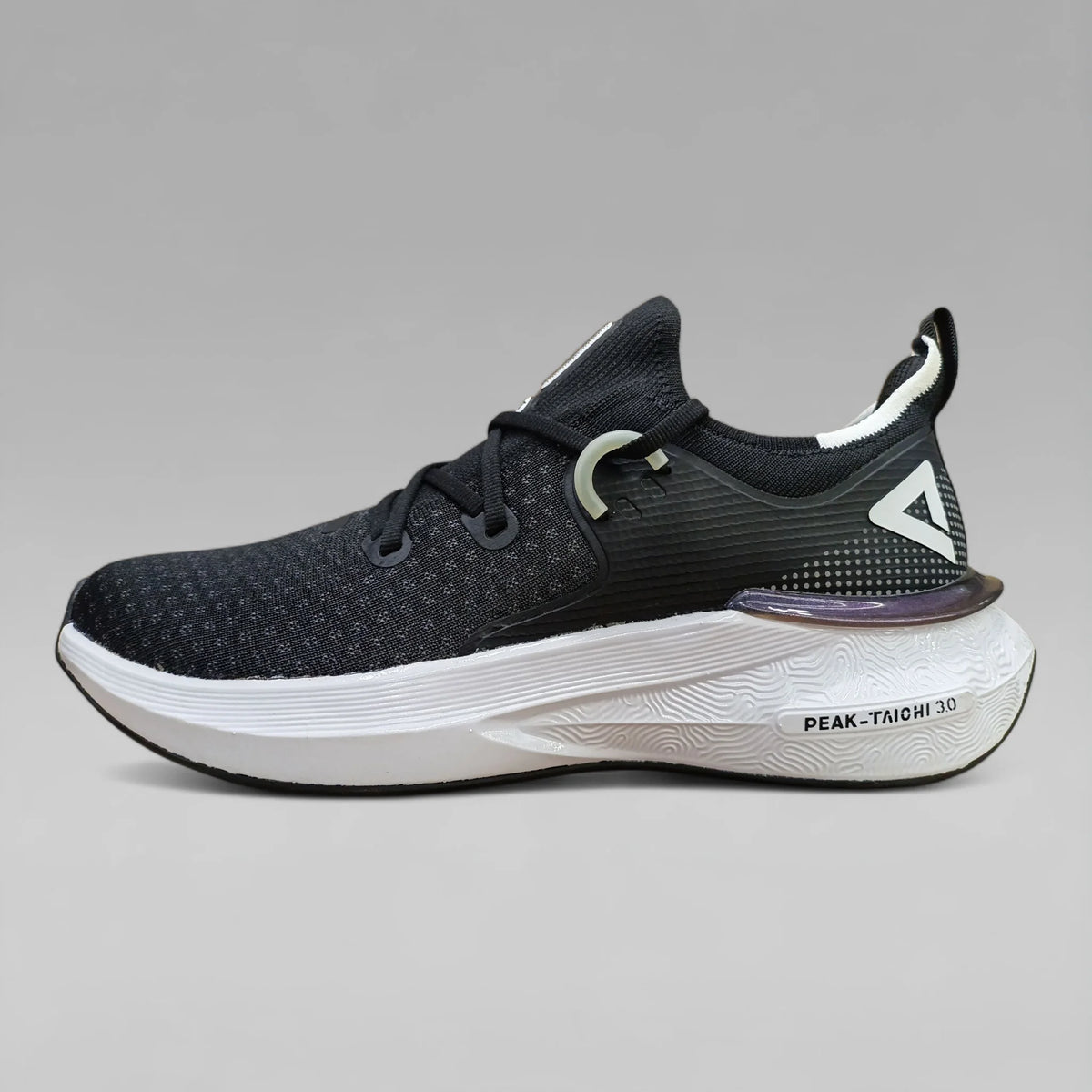 Peak Men Running Shoes Taichi 3.0 Black White E11617H/D