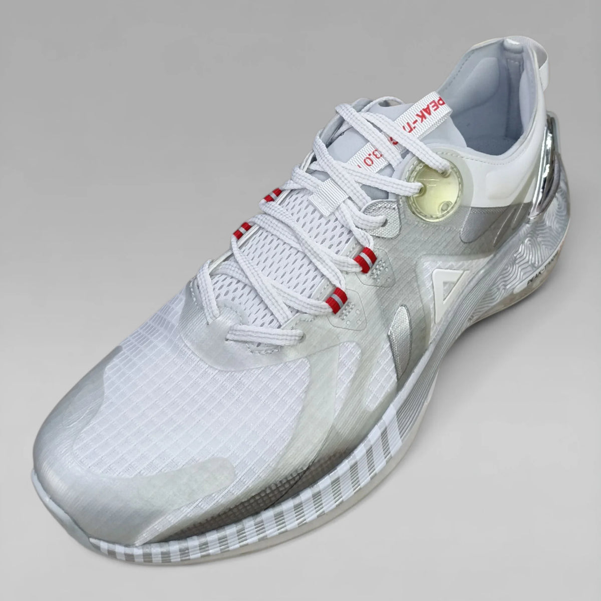 Peak Men Running Shoes Taichi 3.0 Pro White Silver E11727H/D