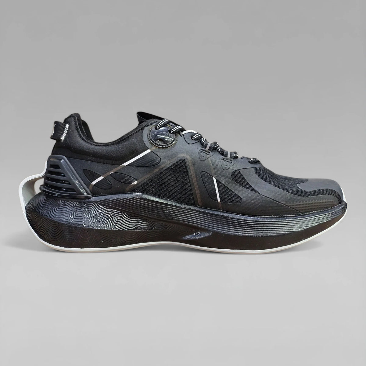Peak Men Running Shoes Taichi 3.0 Pro Black Silver E11727H/D