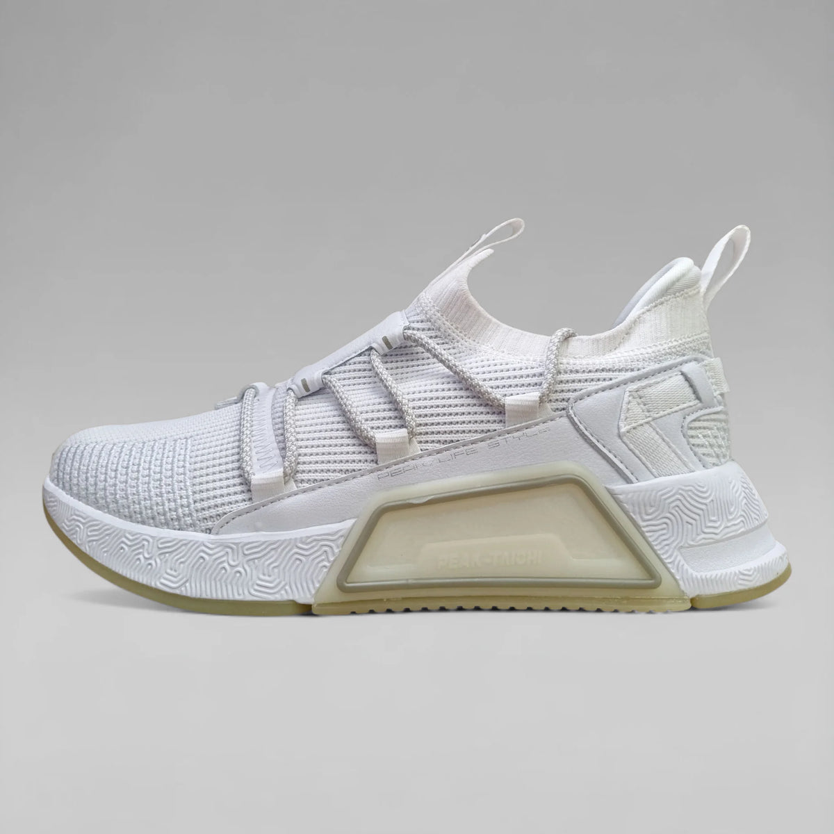Peak Women Casual Shoes Taichi Urban White Silver EW93998E