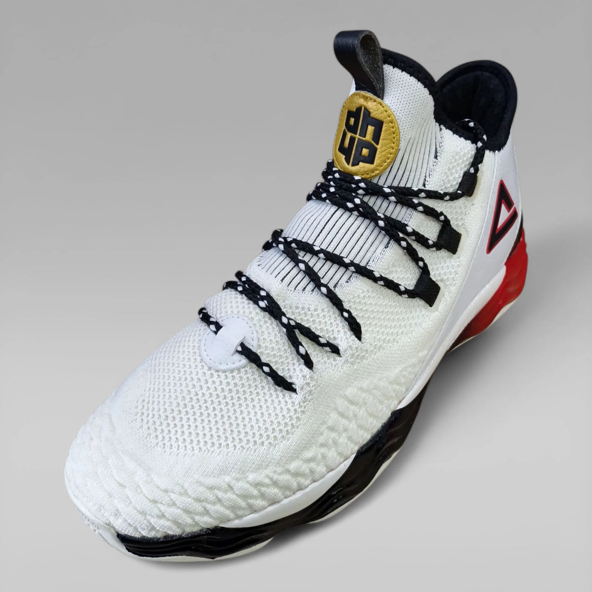 Peak Unisex Basketball Shoes P-Motive Dwight Howard DH4 White Black E84013A