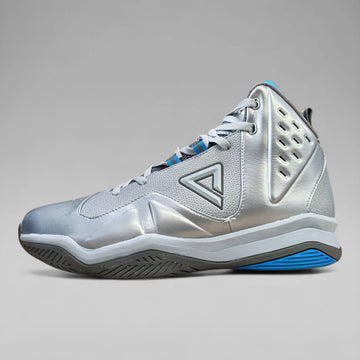 Peak Men Basketball Shoes Armor 3 Metallic Blue E51131A