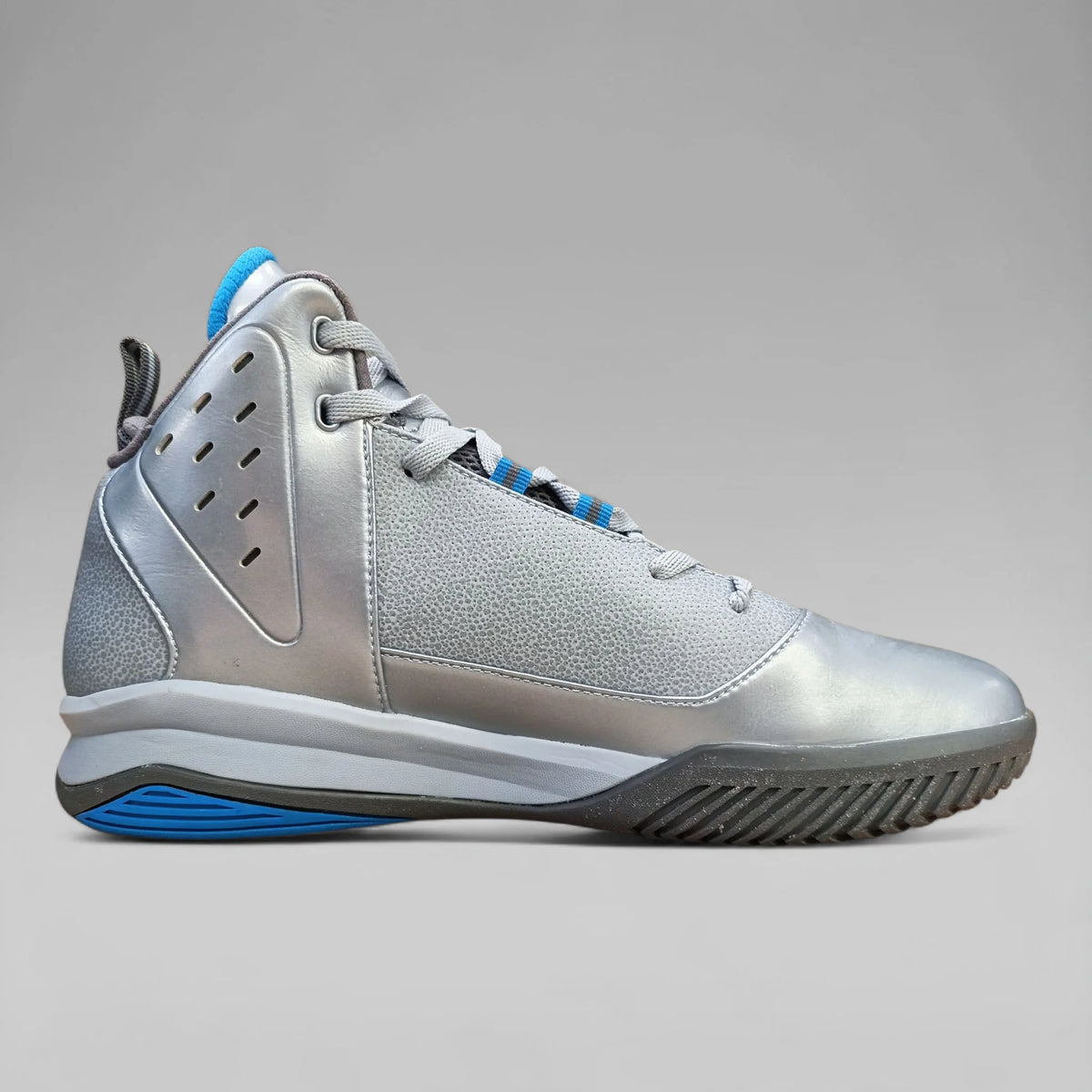 Peak Men Basketball Shoes Armor 3 Metallic Blue E51131A