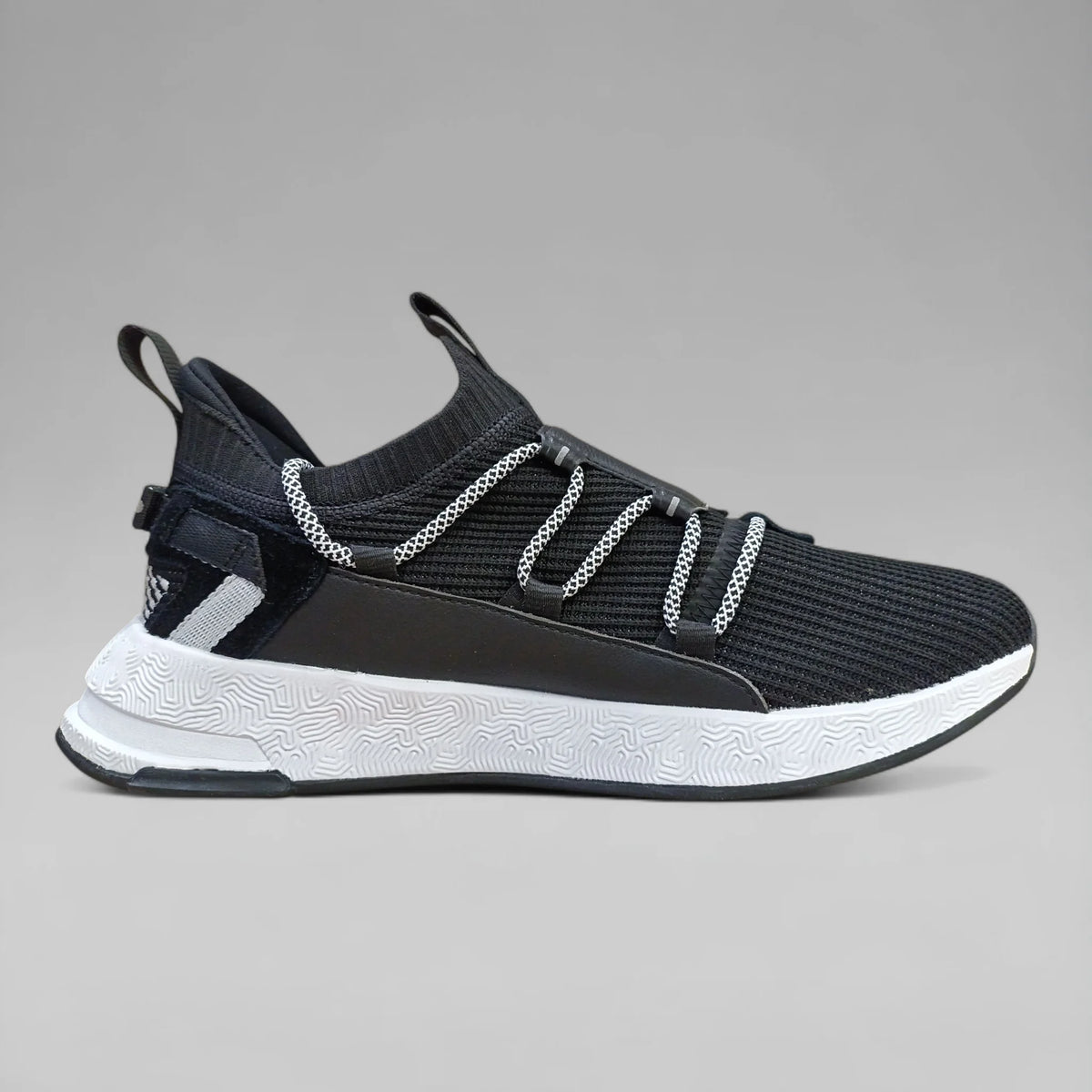 Peak Men Casual Shoes Taichi Urban Black White E93997E