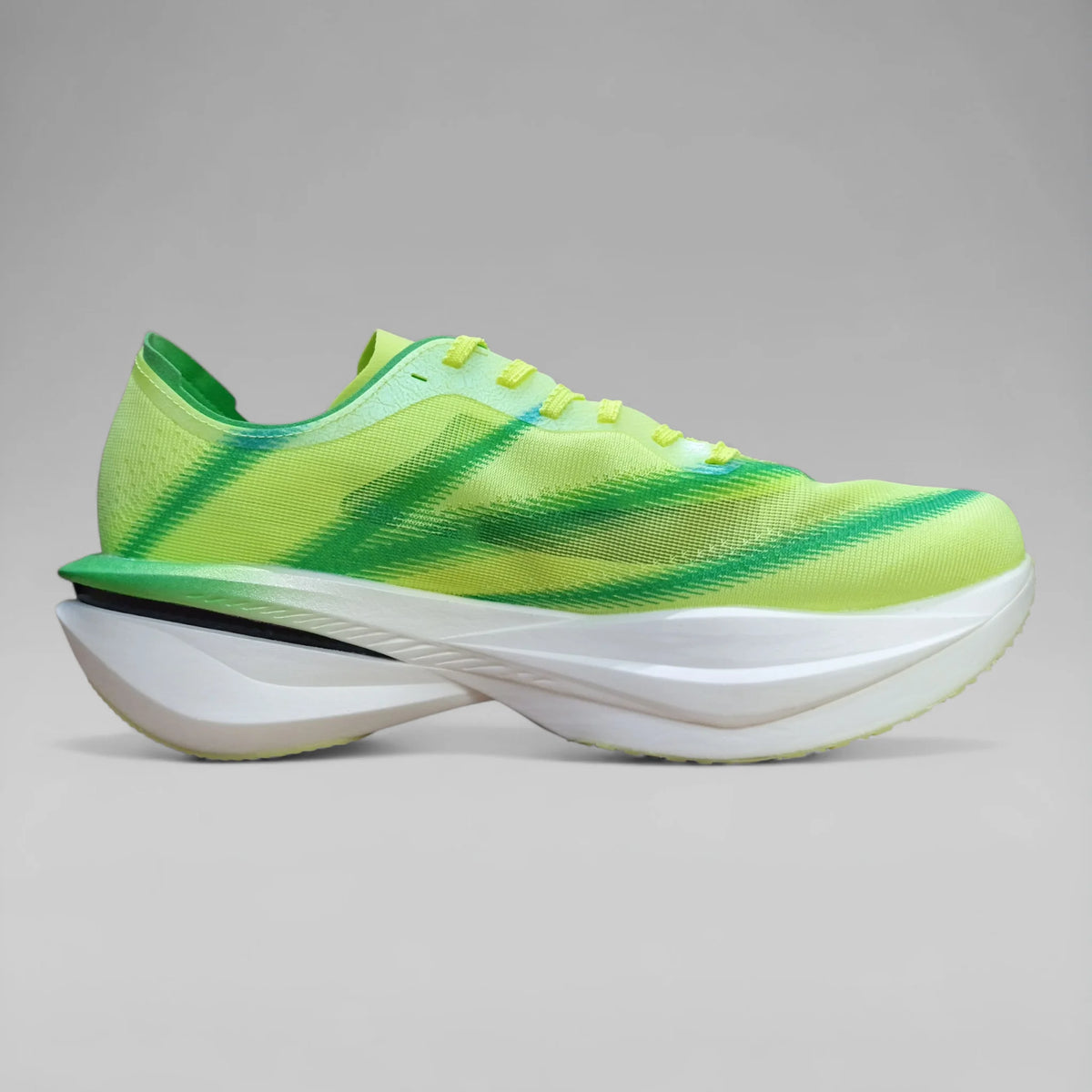 Peak Men Racing Shoes Taichi Up 30 Pro 2.0 Taichi Full Carbon Plate For Heel-Strikers & PB Chasers Fluorescent Green ET53303H