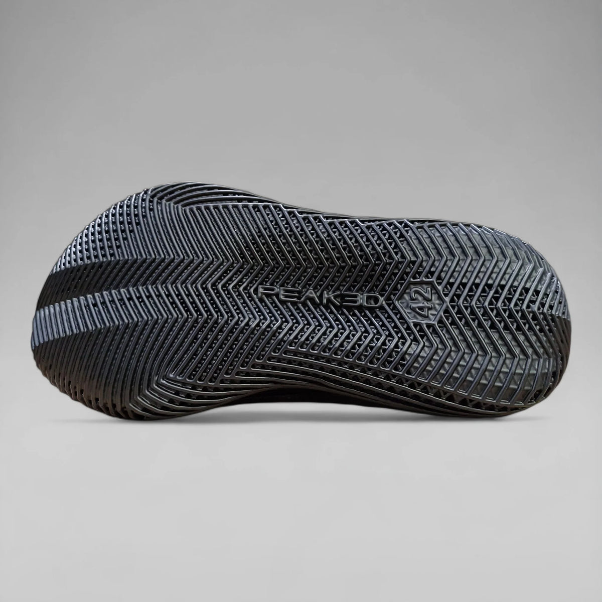 Peak Unisex 3D Printed Walking Shoes Air Cool Black TP59083E