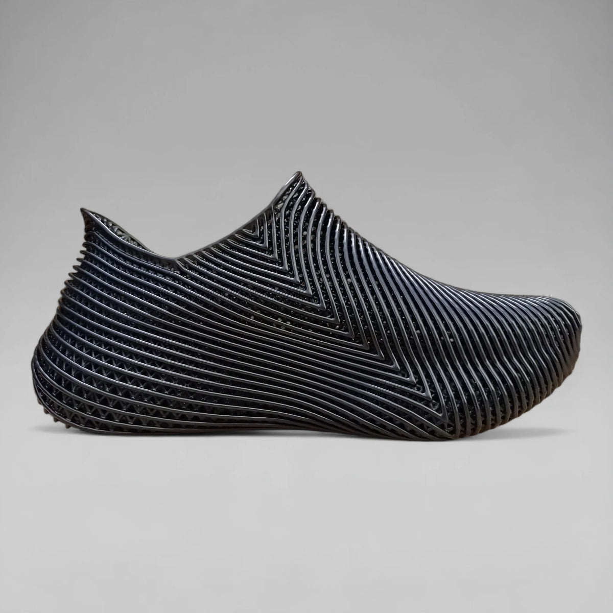 Peak Unisex 3D Printed Walking Shoes Air Cool Black TP59083E