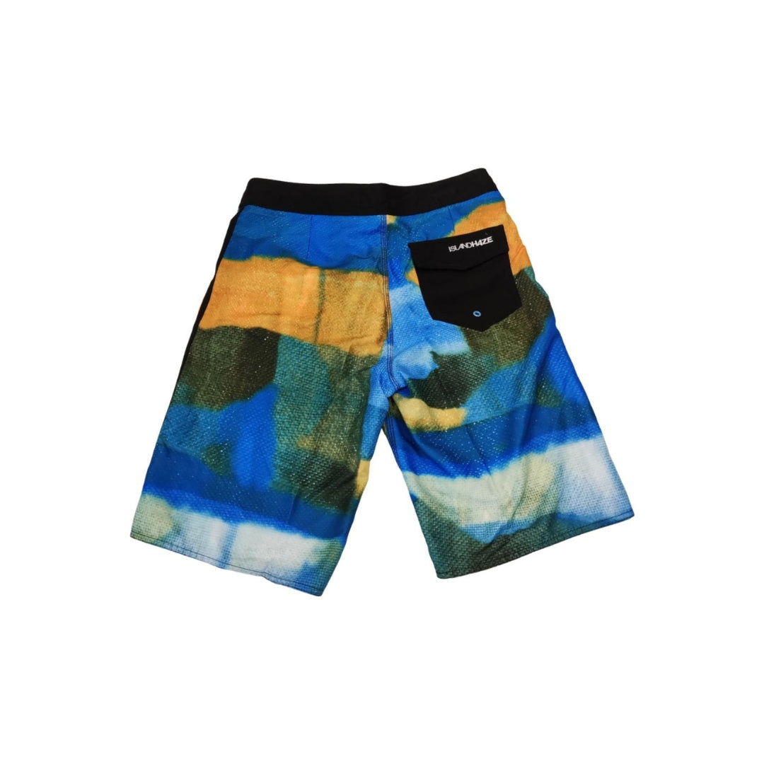 Island Haze Men's Pixel Waves Boardshorts