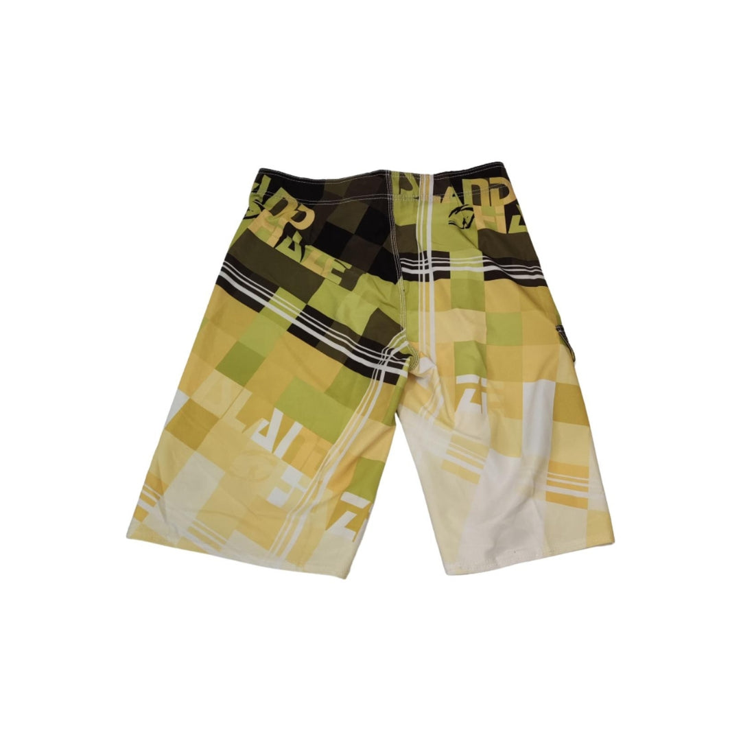 Island Haze Men's Square Lines Boardshorts