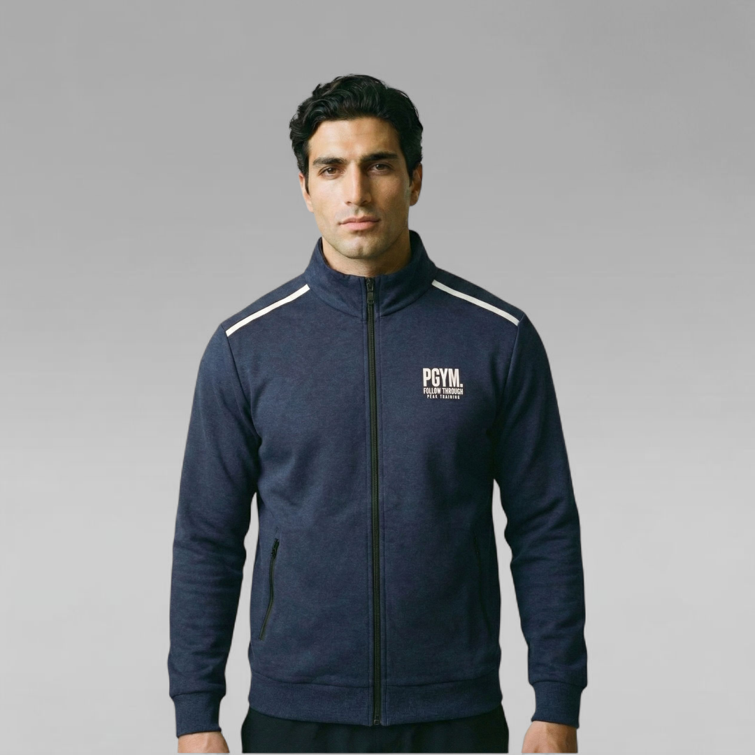 Men Knitted Jacket Full Zip