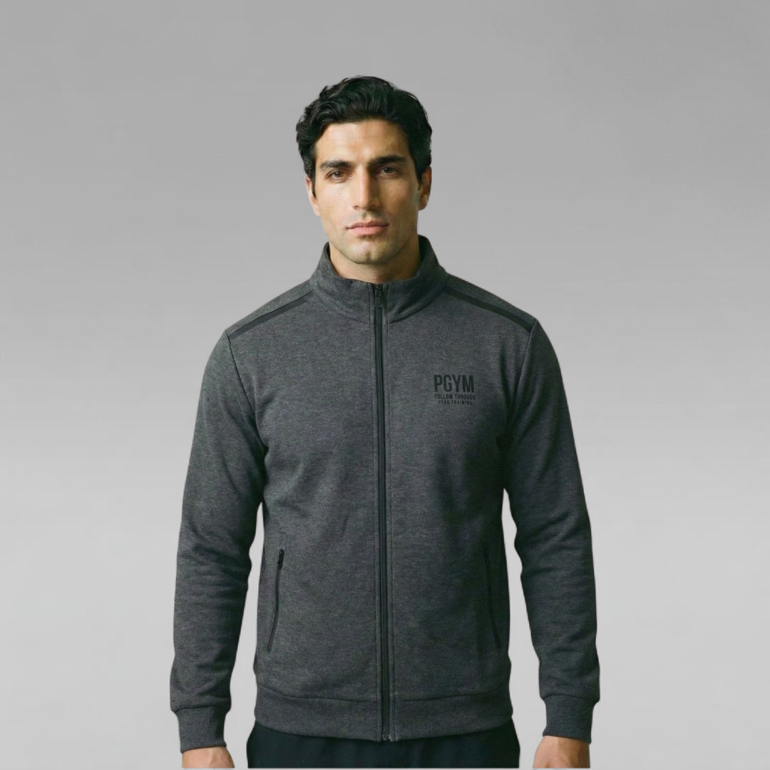 Men Knitted Jacket Full Zip