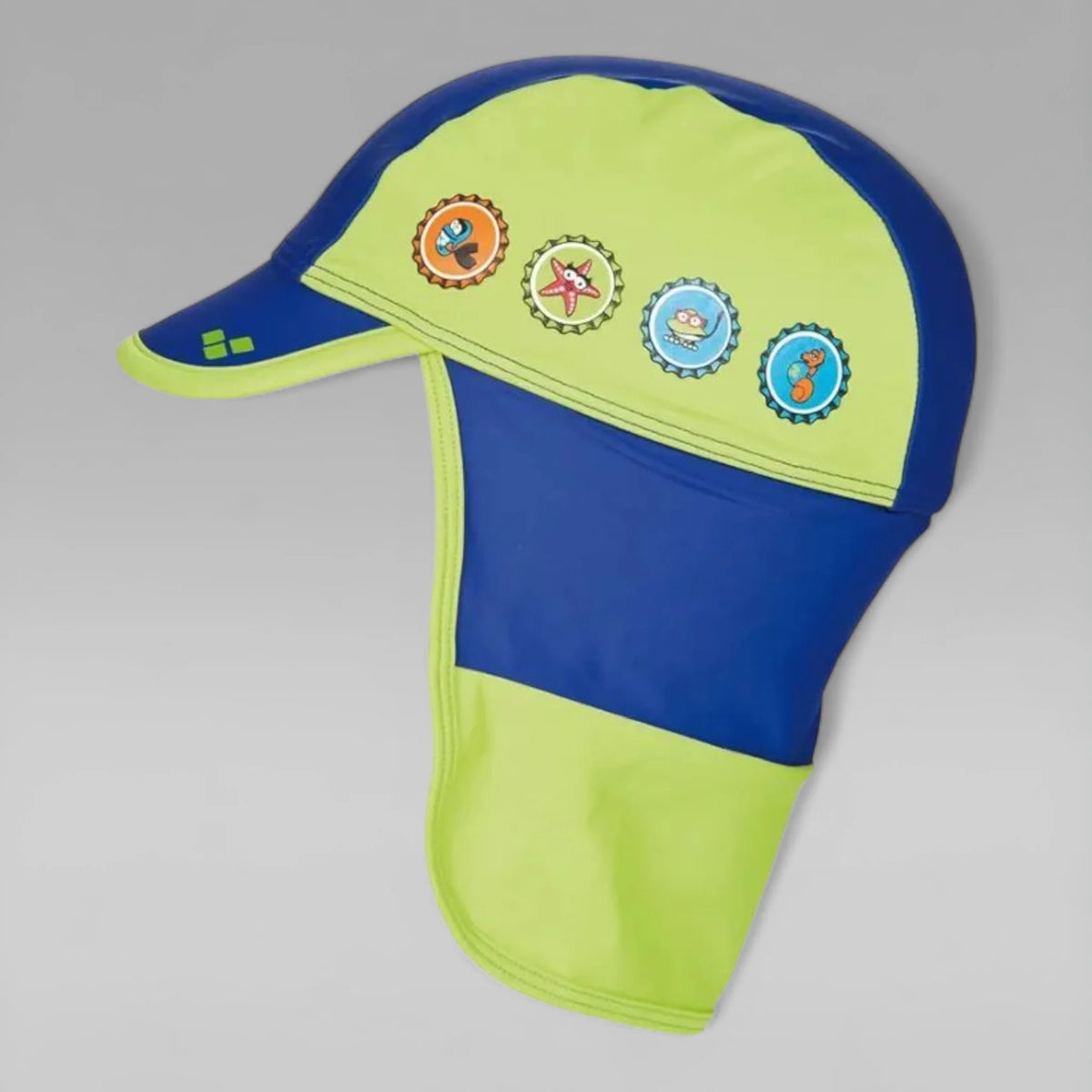 Arena Kids UV Sahara Swim Cap Water Tribe Crown 2-5 Yo