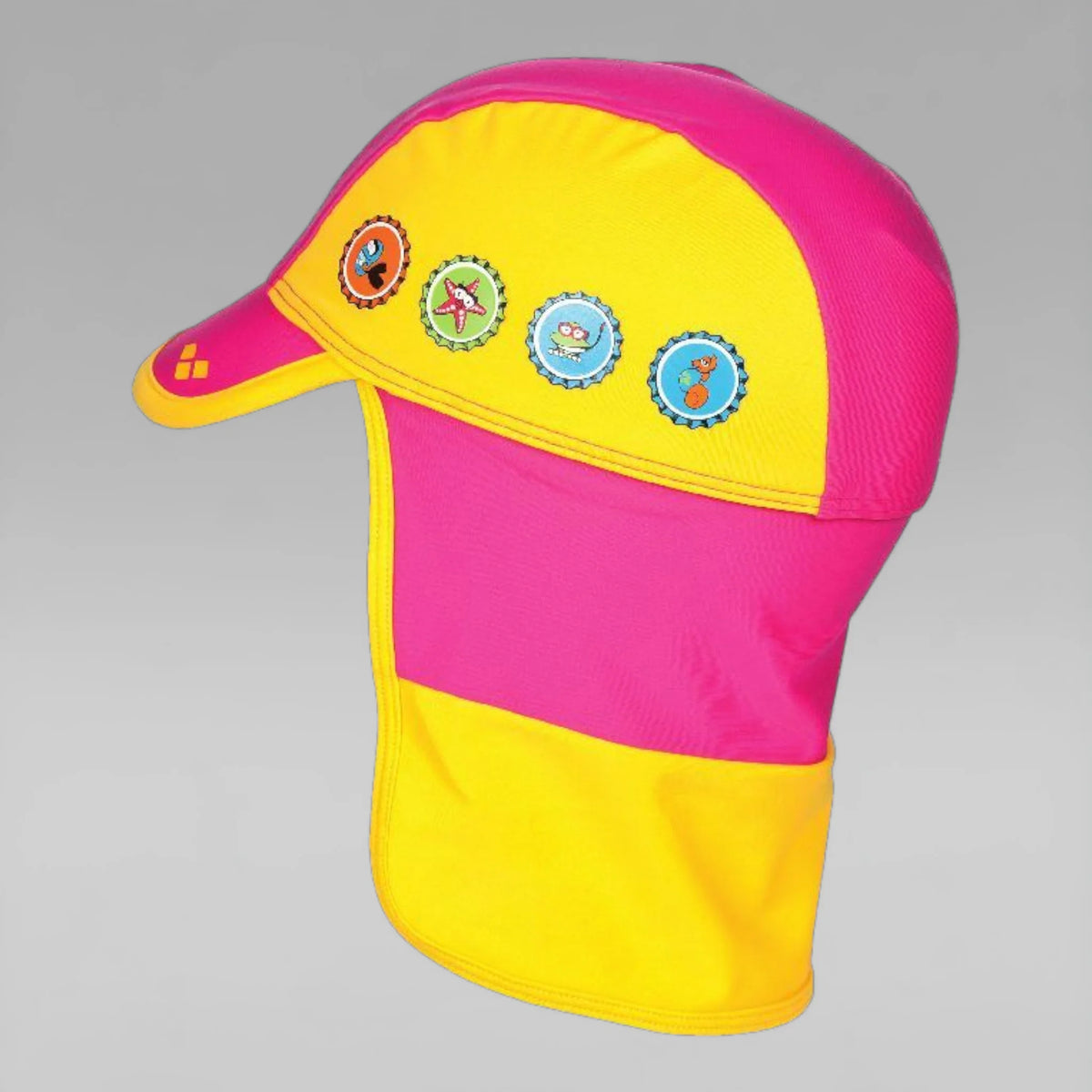 Arena Kids UV Sahara Swim Cap Water Tribe Crown 2-5 Yo