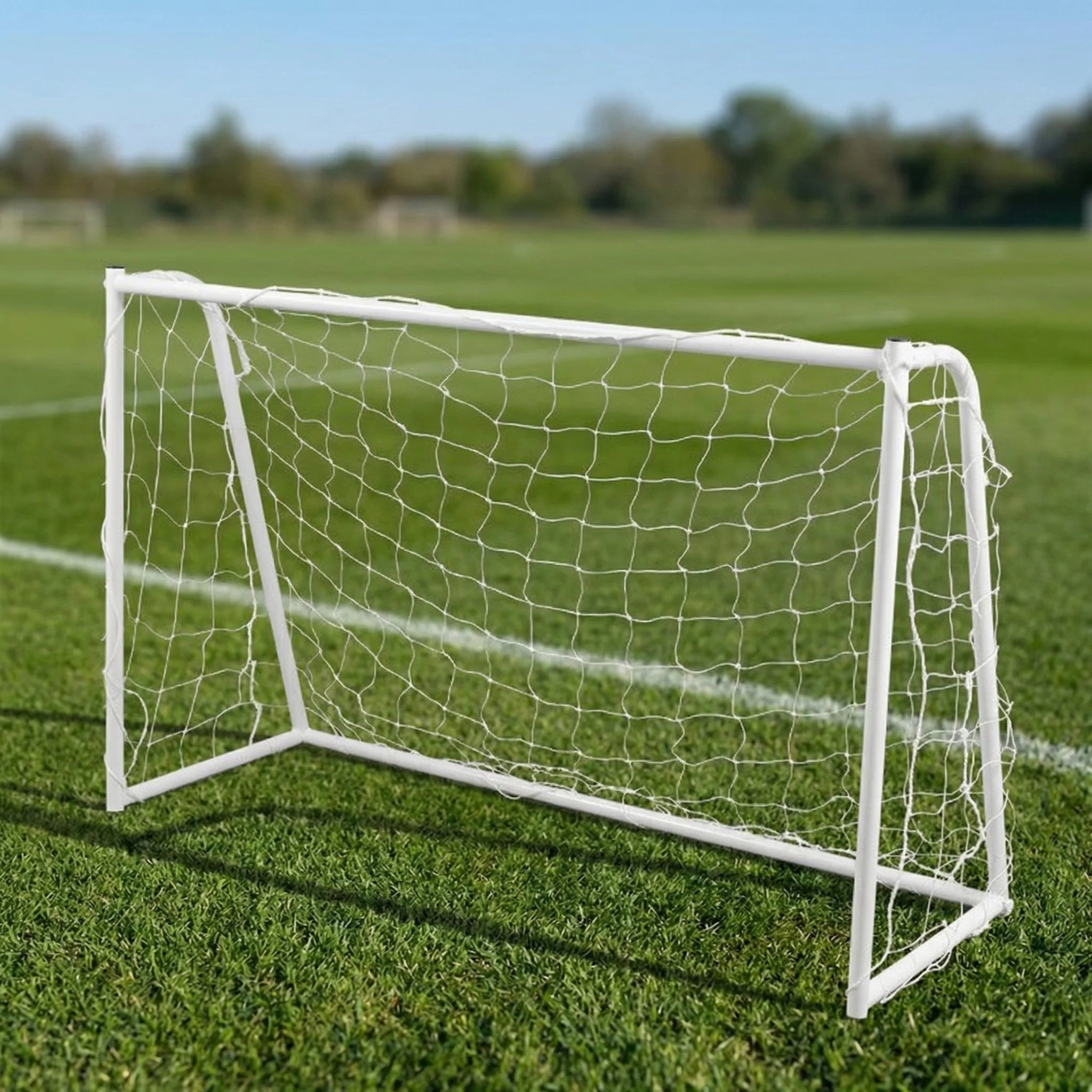 SBA Heavy Duty Mini Metal Soccer Goal Size: 180x120x65cm Thickness: 1.2cm