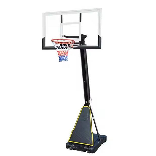 Basketball Hoop With Adjustable Crank System