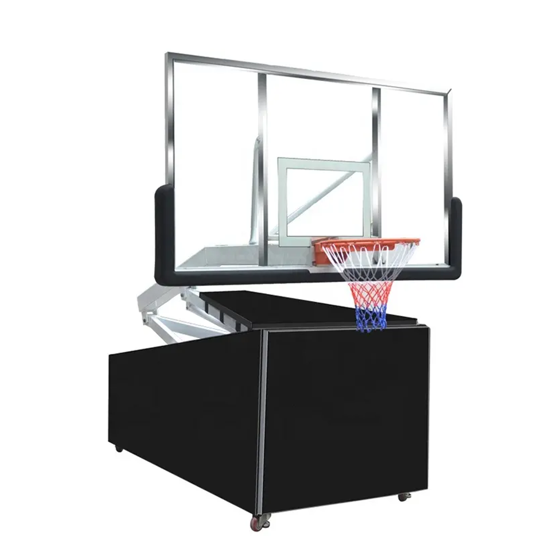 SBA Basketball Hoop Pro Adjustable Foldable 1.2-3.05m