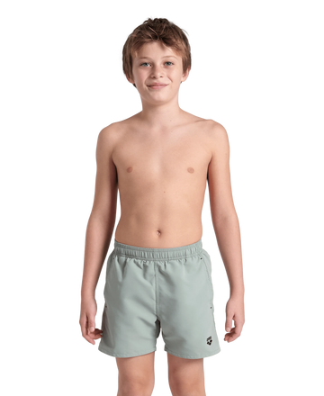 Arena Boys Beach Swimwear Solid Boxer Jade Black Length 32cm