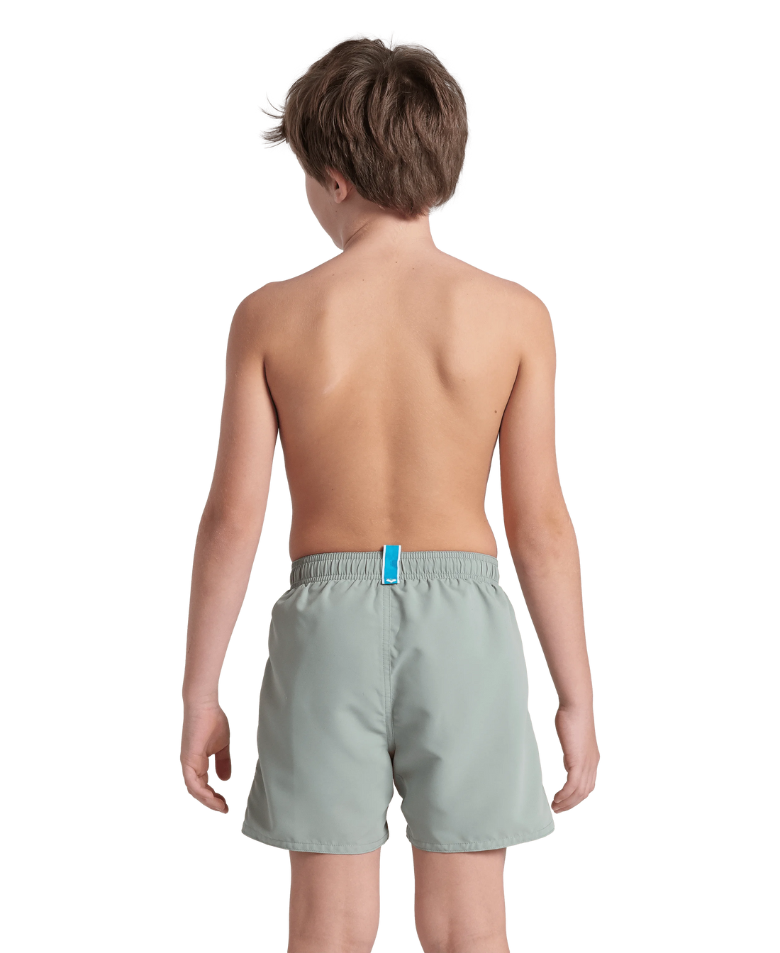 Arena Boys Beach Swimwear Solid Boxer Jade Black Length 32cm