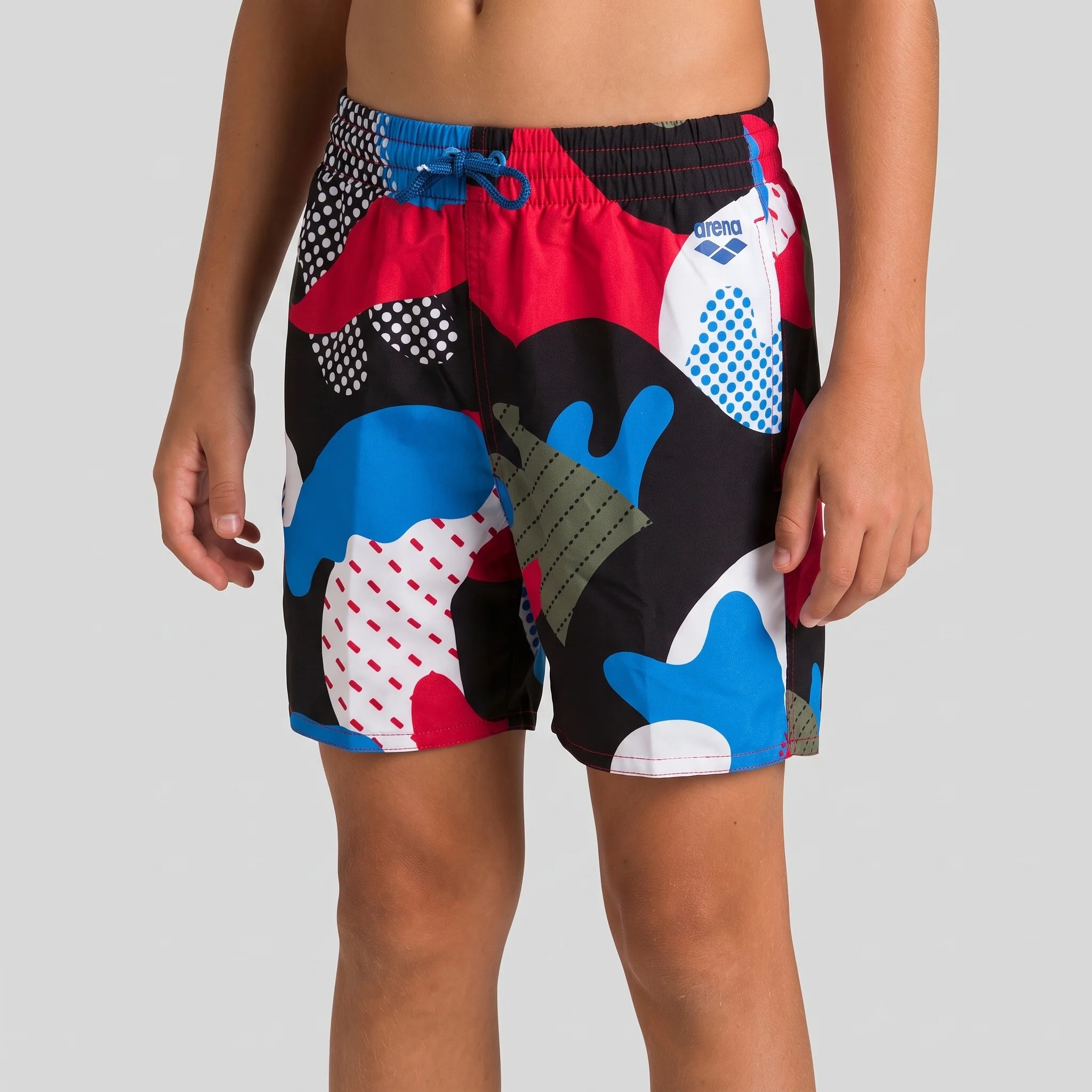 Arena Boys Beachwear Swim Boxers Camo Prints All Over 32cm