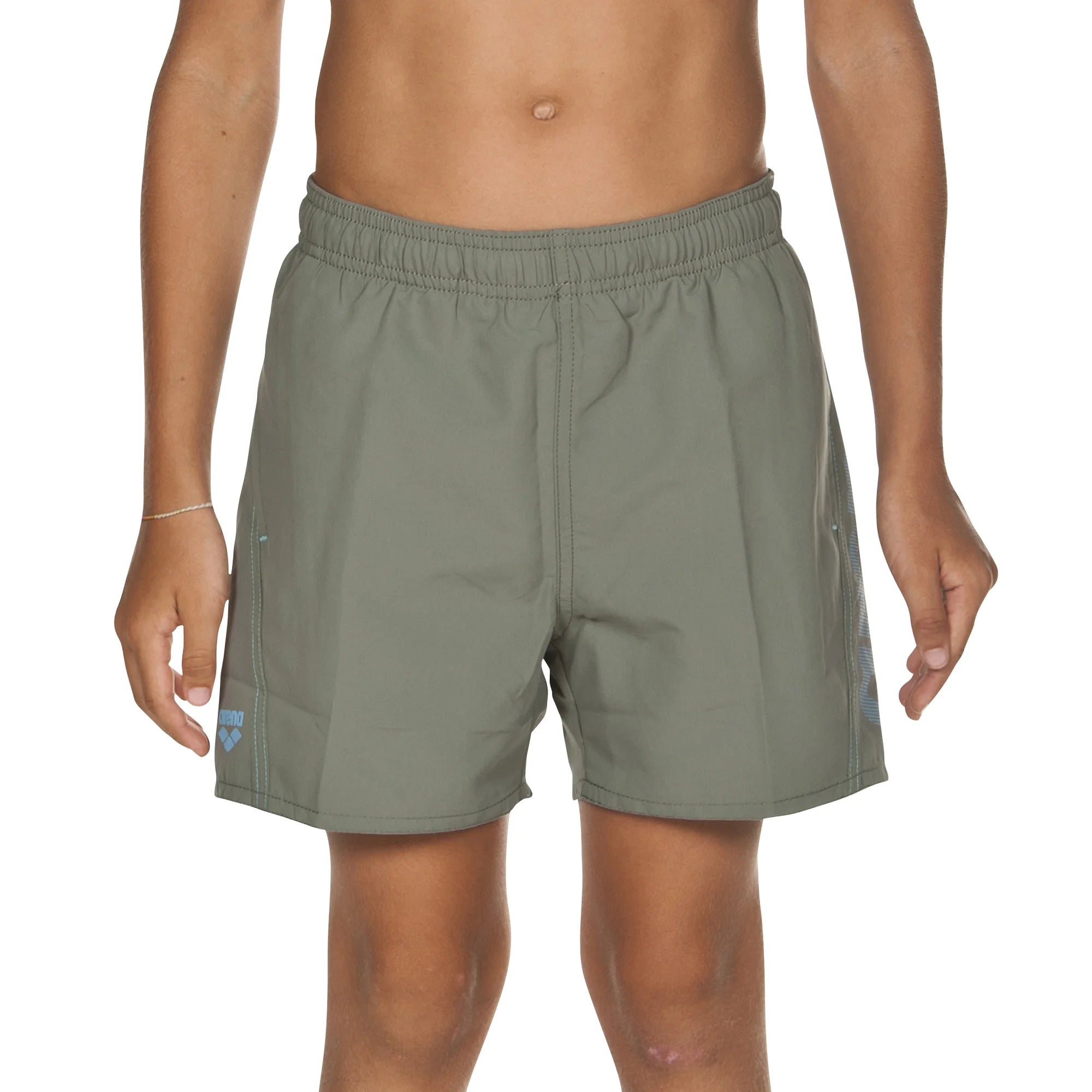 Arena Boys Junior Beach Swimwear Boxer Fundamentals Logo Length 32cm