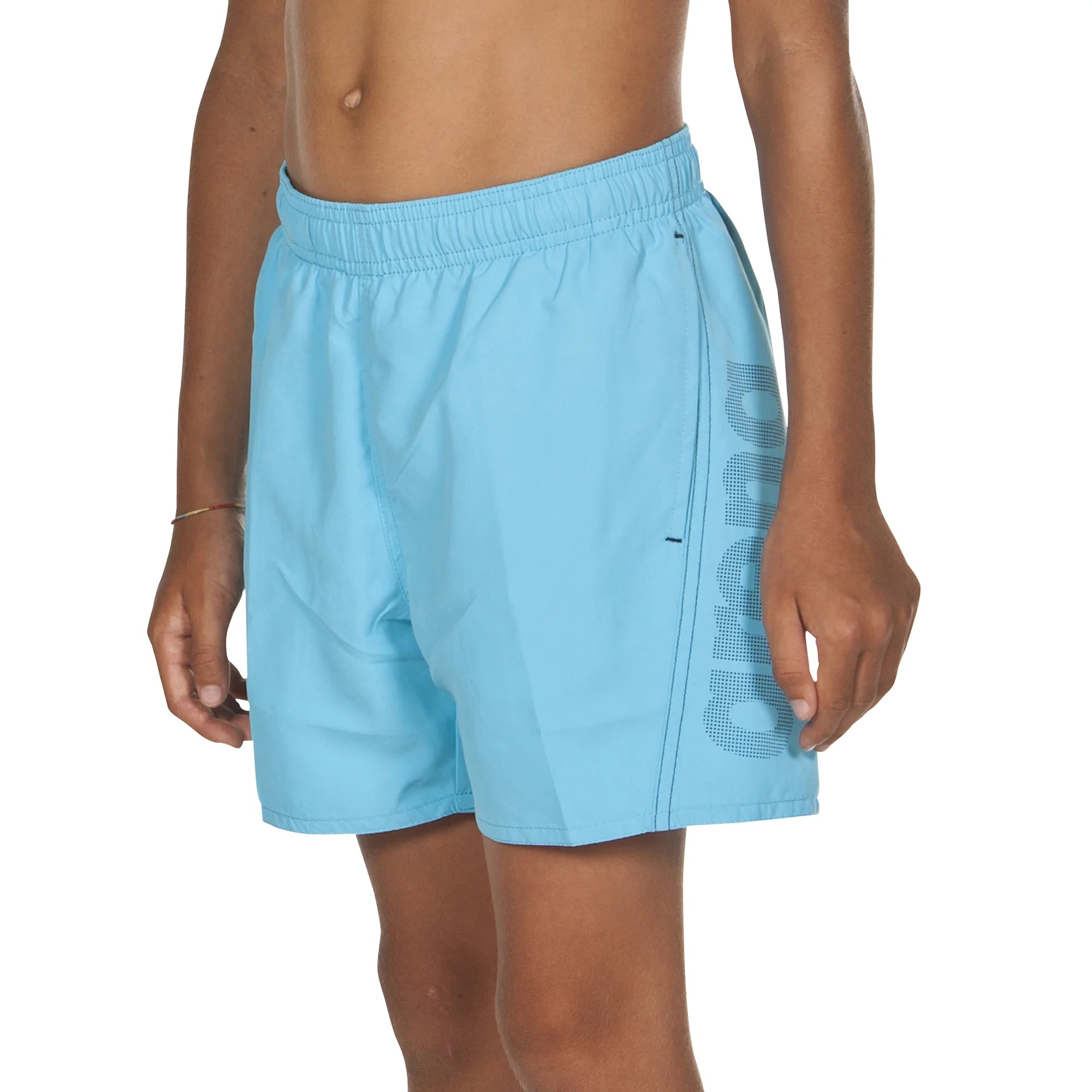 Arena Boys Junior Beach Swimwear Boxer Fundamentals Logo Length 32cm