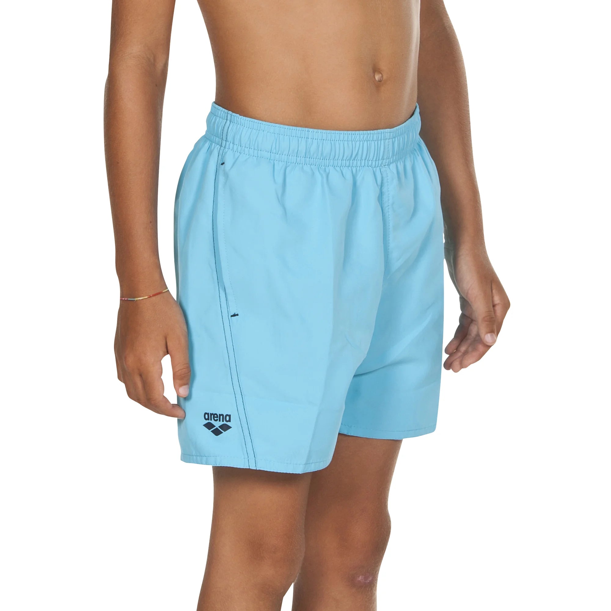 Arena Boys Junior Beach Swimwear Boxer Fundamentals Logo Length 32cm