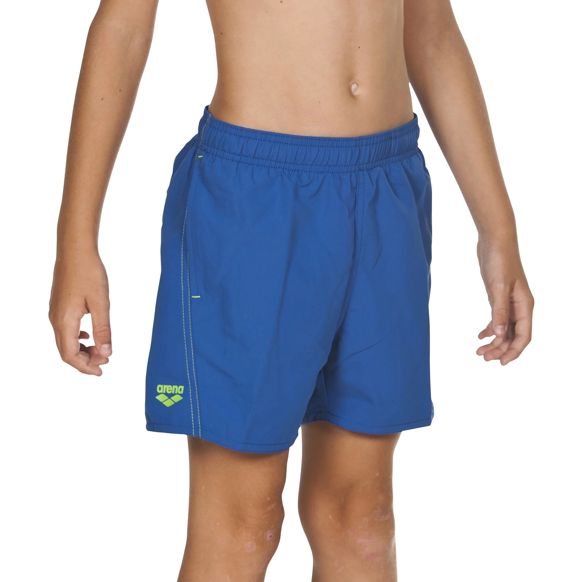 Arena Boys Junior Beach Swimwear Boxer Fundamentals Logo Length 32cm