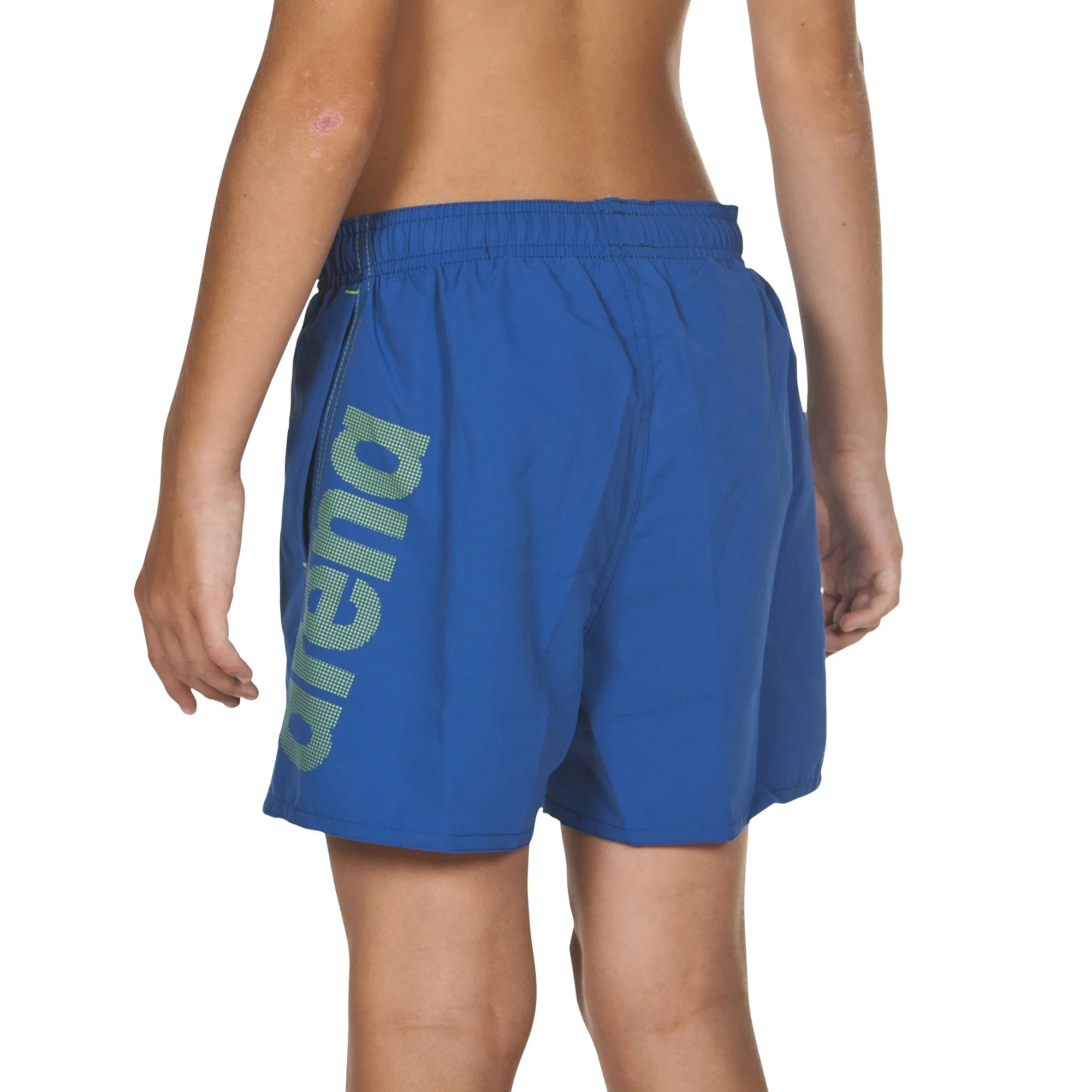 Arena Boys Junior Beach Swimwear Boxer Fundamentals Logo Length 32cm