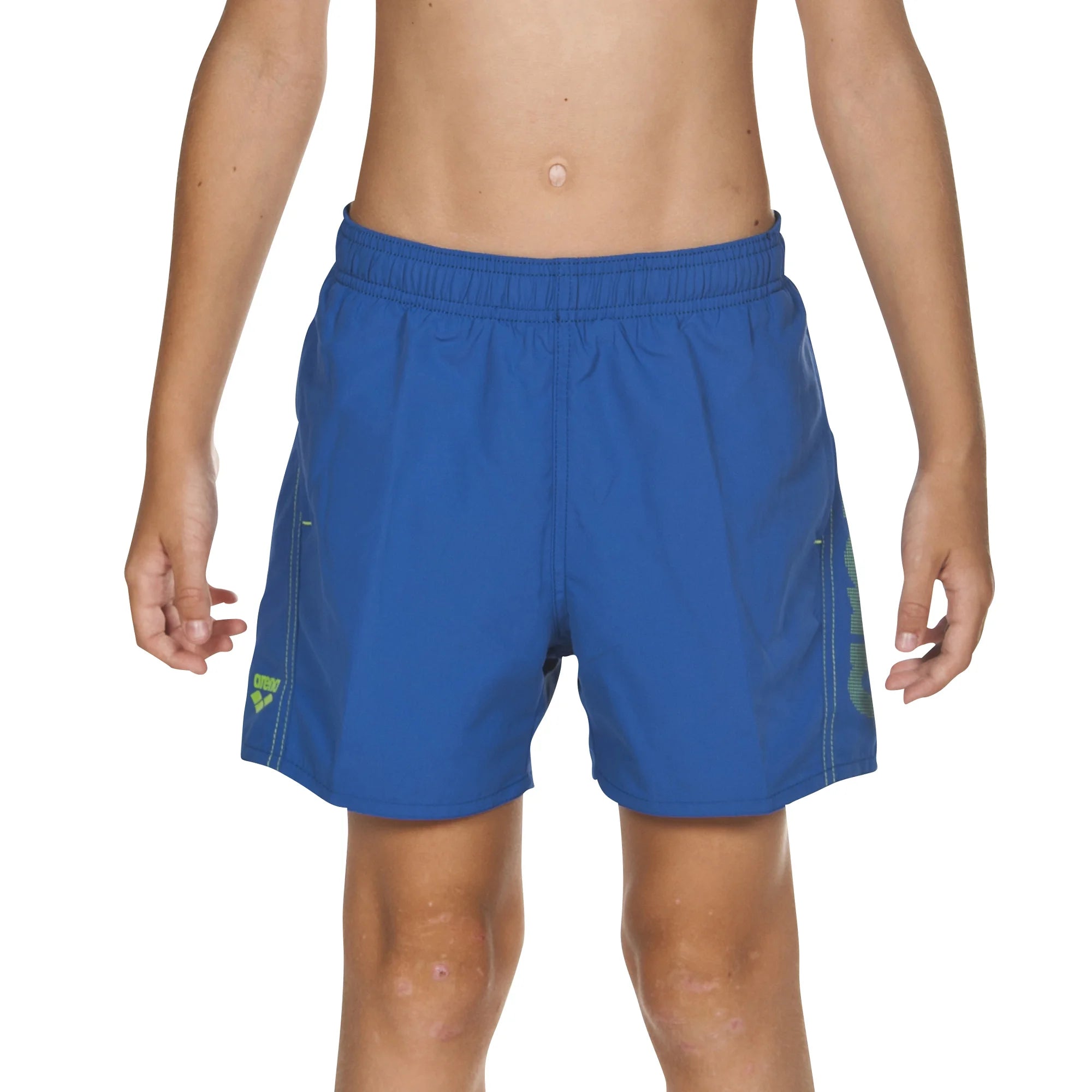 Arena Boys Junior Beach Swimwear Boxer Fundamentals Logo Length 32cm