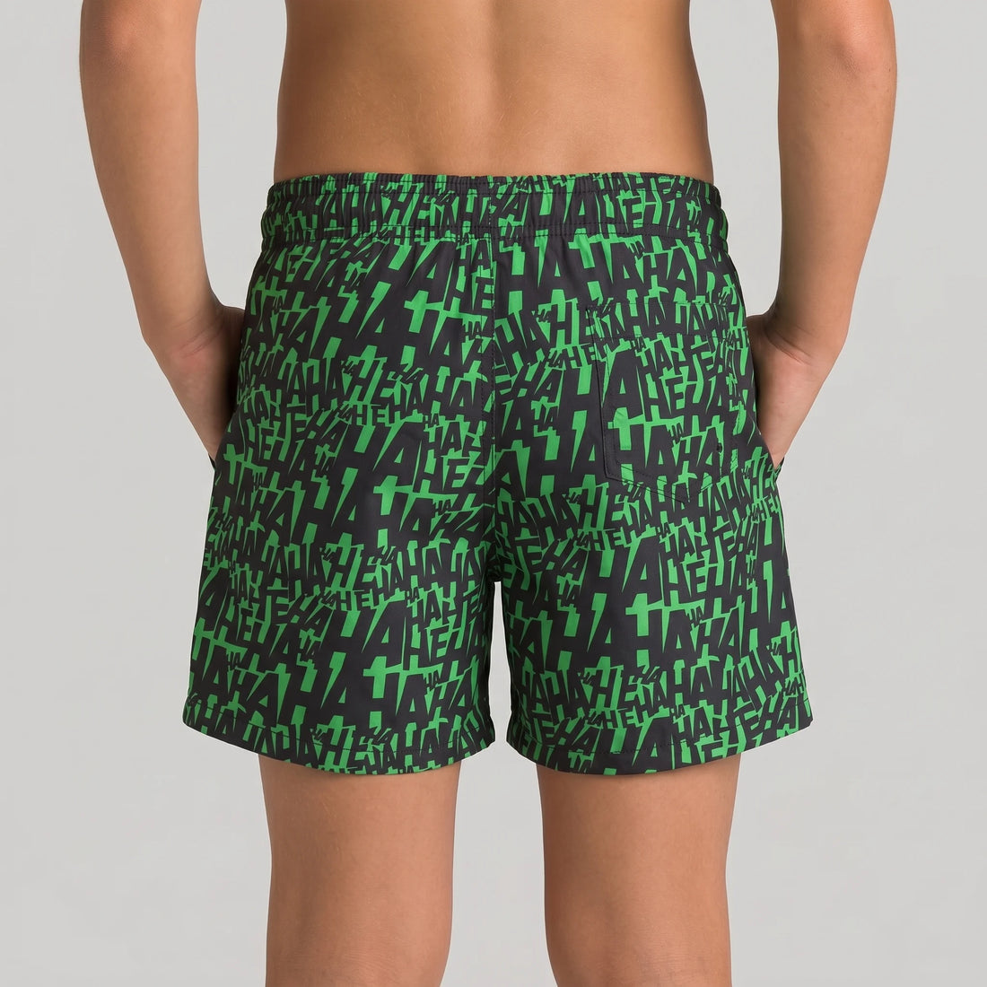 Arena Boys Beachwear Swim Boxers Joker Black Multi 32cm