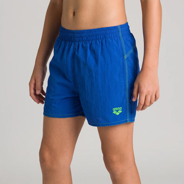 Arena Boys Beachwear Swim Boxers Bywayx Youth Danube Blue Leaf Length 32cm