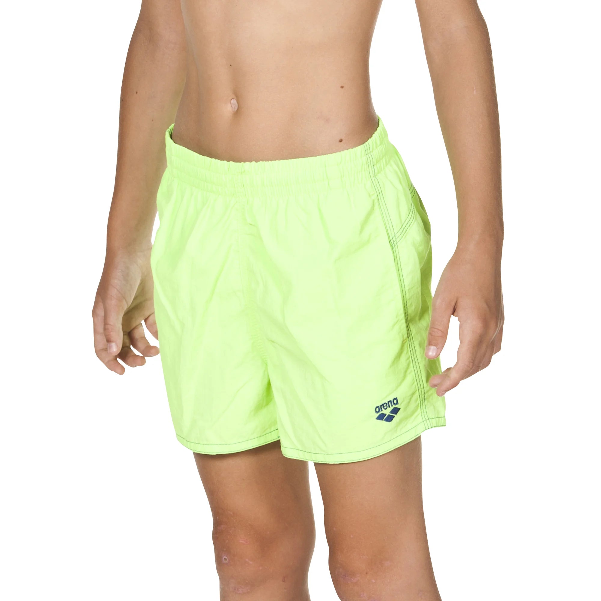 Arena Boys Beachwear Swim Boxers Bywayx Youth Shiny Green Royal 32cm