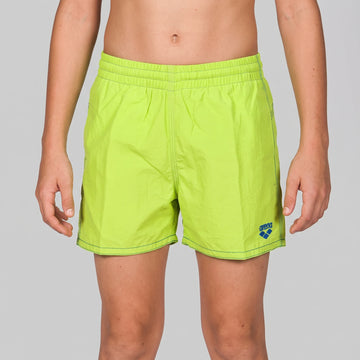Arena Boys Beachwear Swim Boxers Bywayx Youth Soft Green Royal 32cm