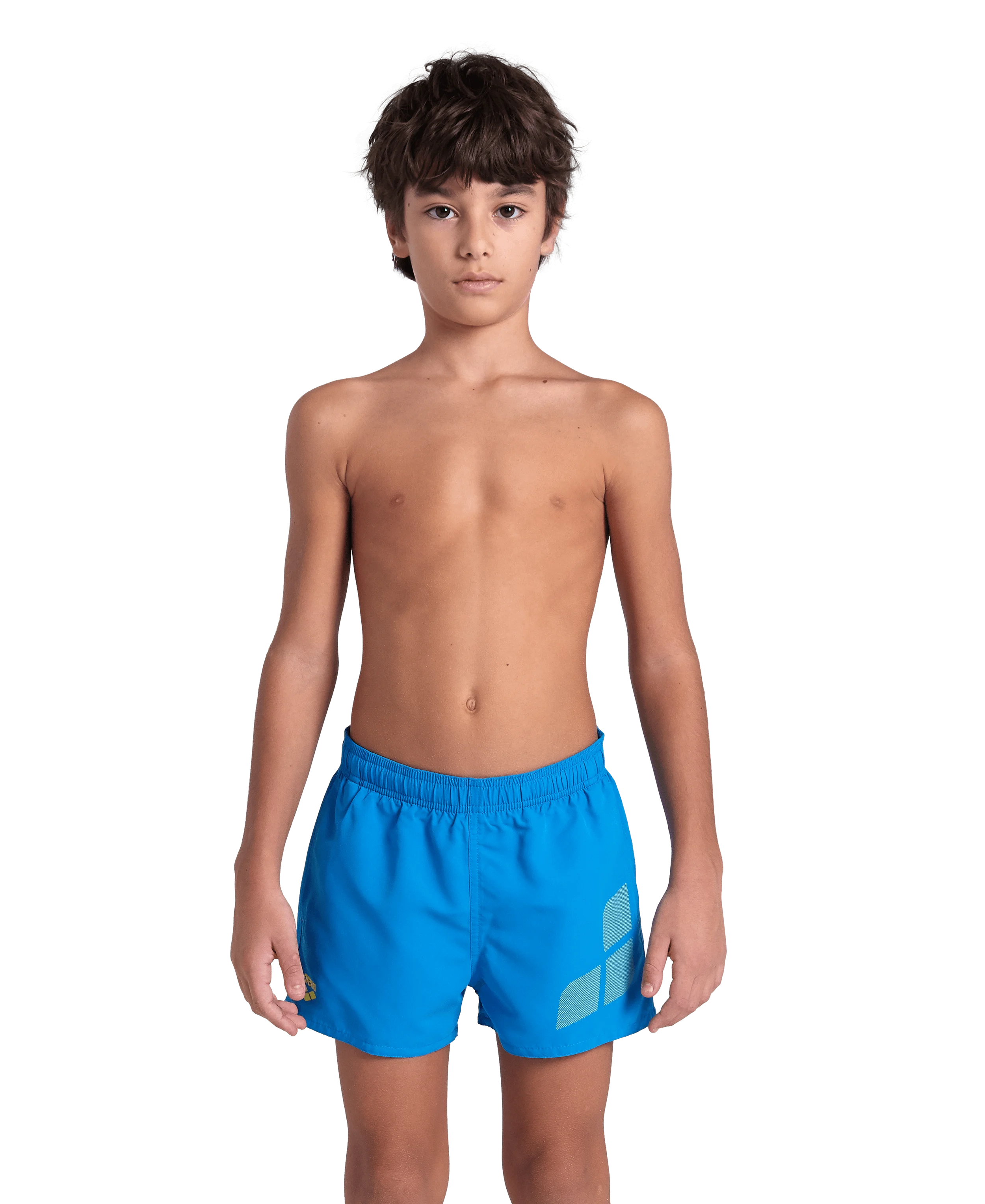 Arena Boys Junior Beach Swimwear Logo Short Recycled Fabric Length 32cm